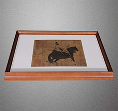 正定书画装裱配框服务案例